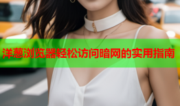 洋葱浏览器轻松访问暗网的实用指南