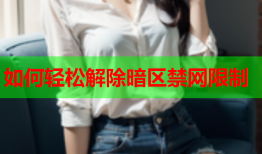 如何轻松解除暗区禁网限制