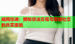 暗网惊魂：揭秘非法交易与黑暗社交的真实面貌