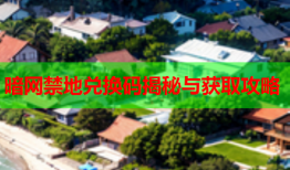 暗网禁地兑换码揭秘与获取攻略