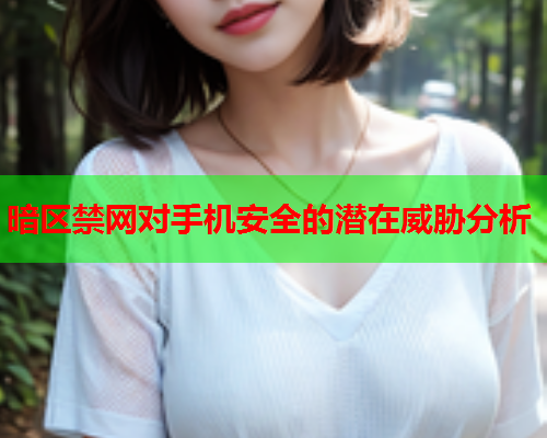 暗区禁网对手机安全的潜在威胁分析