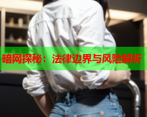 暗网探秘：法律边界与风险解析