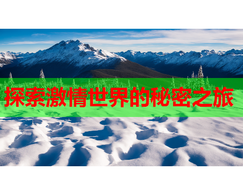 探索激情世界的秘密之旅