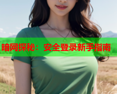 暗网探秘：安全登录新手指南