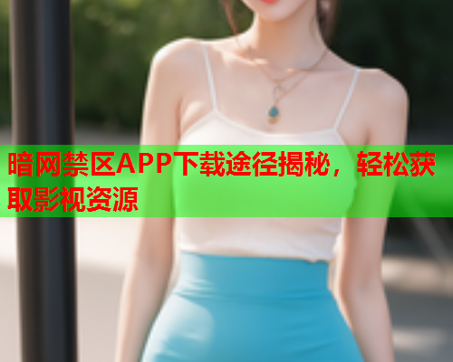 暗网禁区APP下载途径揭秘，轻松获取影视资源